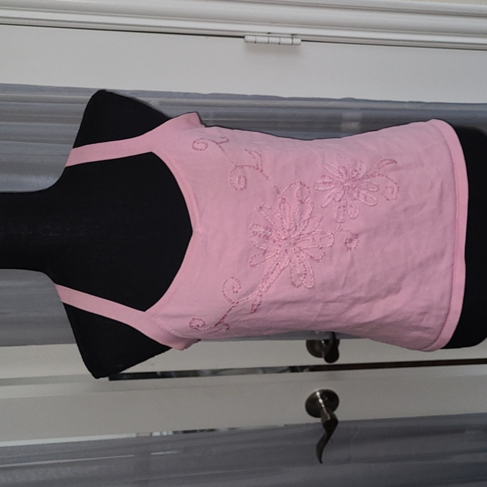 💕Maurice Sasson Pink Tank Top💕Size L